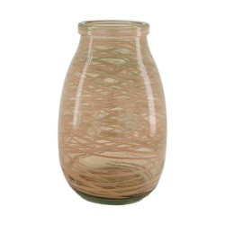 Vase Ligne Marron En Verre...