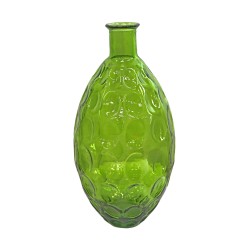 Vase Bouteille Alvéole Vert...