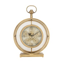 Horloge Mécanisme Or En...