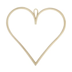 Coeur À Suspendre Crème En...