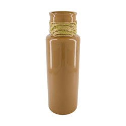 Vase Droit Marron Clair En...