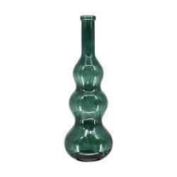 Vase Bouteille Dodue Vert...