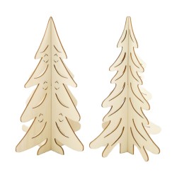 Sapin 3D À Poser Naturel En...
