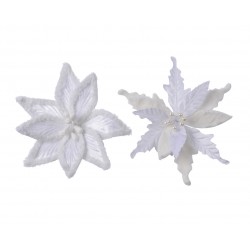 Poinsettia Artif S/Clip...