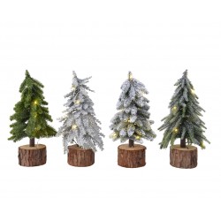 Mini-Arbre Givré Led Sur...