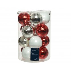 Boite De Boule Rouge/Blanc...