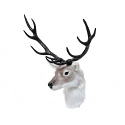 Tête De Cerf Murale Fausse...