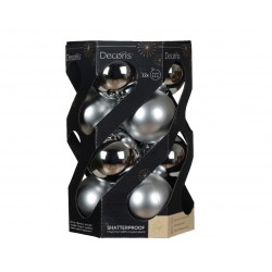 Boite De Boules X12 Argent...