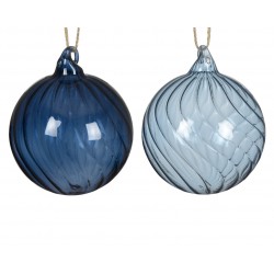 Boule Torsade Bleu H10 En...