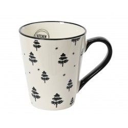 Mug Sapin Noir/Blanc...