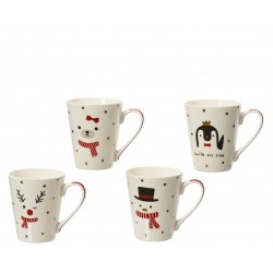 Mug Moderne Noêl Blanc...