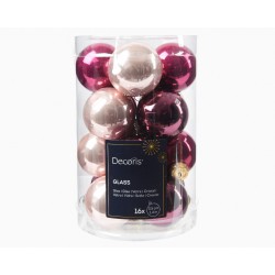 Boite De Boules X16 Rose...