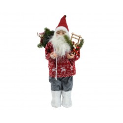 Père Noël Hotte+Luge Rouge...