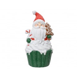 Père Noël Cupcake Vert...