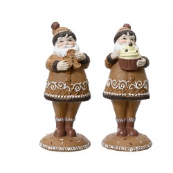 Père Noël Avec Gateau/Pain...