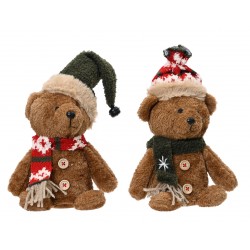 Suspension Ours Bonnet Brun...