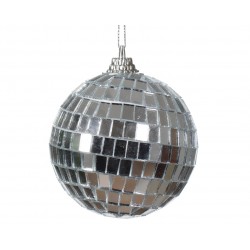 Boule À Facette Argent En...