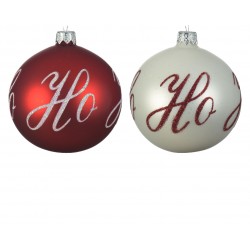 Boule Ho Ho Ho Assortie Ø8...