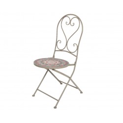 Chaise De Bistrot Taupe En...