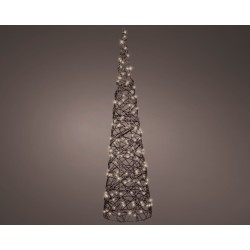 Cone Corde Led Brun/Blanc...