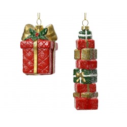 Cadeau À Suspendre Rouge En...