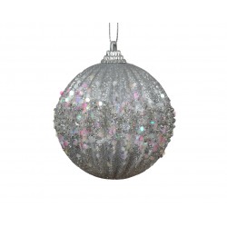 Boules Sequin Argent/Irisé...
