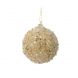 Boule Perle/Sequin Or Clair...