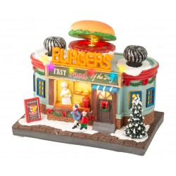 Fast Food Burgers Led Blanc...