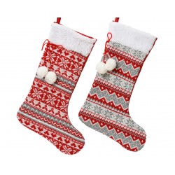 Chaussette Fourrure Pompon...