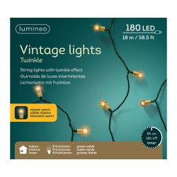 Guirlande Led Vert/Blanc En...
