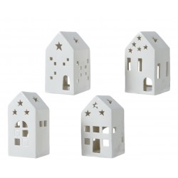 Photophore Maison Blanc En...