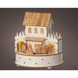 Paysage/Chalet Led Blanc...