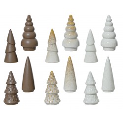 Sapin Moderne Blanc/Brun En...