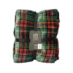Plaid Carreaux Vert/Rouge...