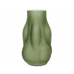 Vase Bosselé Vert Romarin...