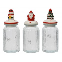 Bocal Avec Couvercle Noël...