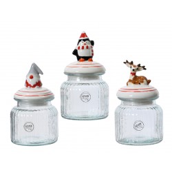 Bocal Avec Couvercle Noël...