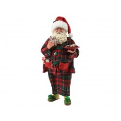 Père Noël Pyjama Rouge En...