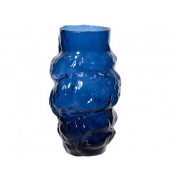 Vase Diforme Bleu 18X18X31...