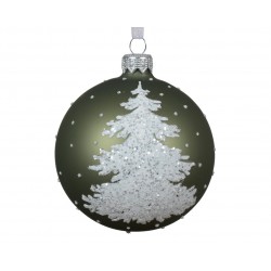 Boule Sapin Vert Romarin Ø8...