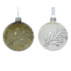 Boule Branche Vert/Blanc Ø8...