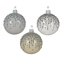 Boule Cascade Blanc Ø8 En...