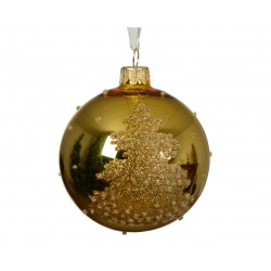 Boule Sapin Or Ø8 En...