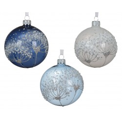 Boule Achillé Bleu En Verre...