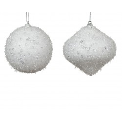 Boule/Oigon Glace Blanc En...