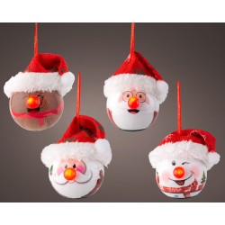 Boule Tête De Père Noël...