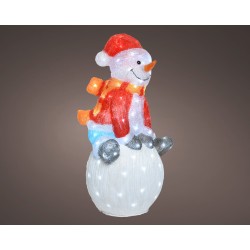 Led Bonhomme Neige Acryl...