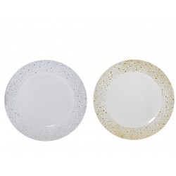 Assiette Bord Paillettes...