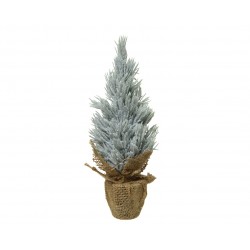 Mini-Sapin Givre Vert/Blanc...