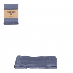 Set De Table Villia Bleu En...